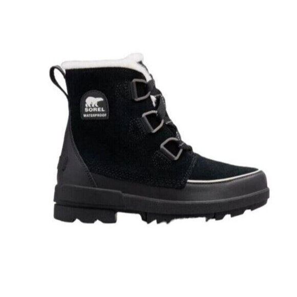Sorel Shoes - Sorel Tivoli IV WP boot Sz 5 Women Black Leather Winter Snow Boots Waterproof